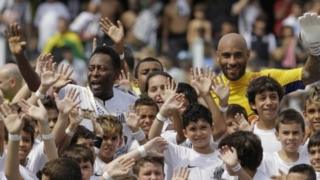 Pelé y Edinho