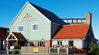 A Harvester restaurant in Didcot