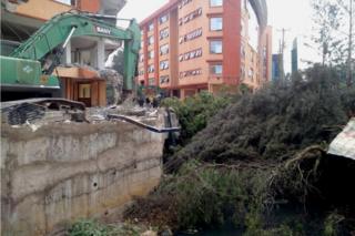 Nairobi demolition