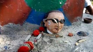भीम राव अंबेडकर की प्रतिमा
