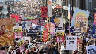 Marcha das Mulheres em Londres