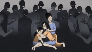 Ilustrasi korban perkosaan masal