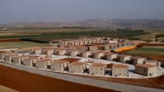 Aerial view of Orphans City in south-eastern Turkey