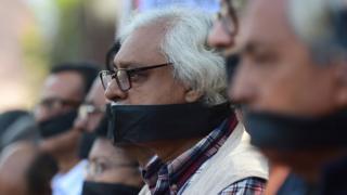 নির্বাচনী প্রক্রিয়া নিয়ে ঢাকায় বাম জোটের প্রতিবাদ