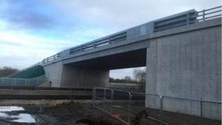Bridge to Newbury Racecourse