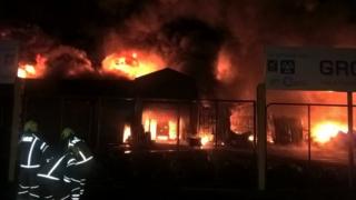 Romford fire