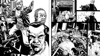 The Walking Dead and Savage comics