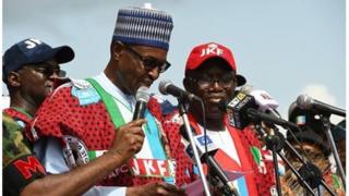 Nuhammadu Buhari ati Kayode Fayemi