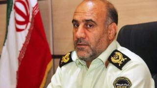سرتیپ حسین رحیمی فرمانده پلیس پایتخت ایران است