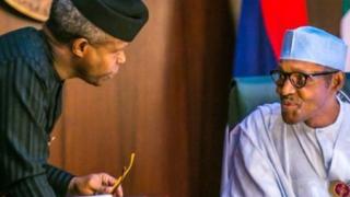Yemi Osinbajo ati Muhammadu Buhari