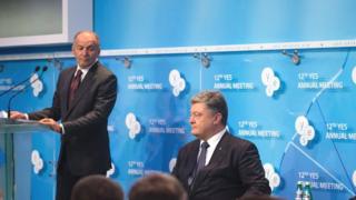 Виктор Пинчук и Петр Порошенко