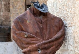 Headless bust of Al-Maarri