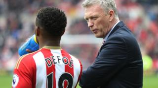 David Moyes and Defoe
