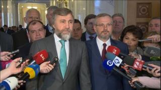 Вадим Новинский и Александр Вилкул