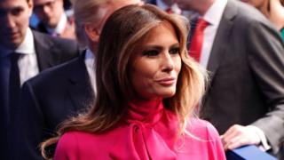 Melania Trump, esposa de Donald Trump