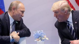 Володимир Путін та Дональд Трамп