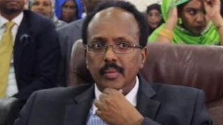 Shugaba Mohamed Abdullahi Mohamed na somalia