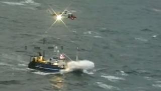 Rescue of unwell crewman