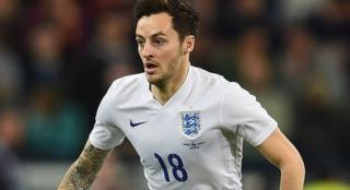 Ryan Mason in action for England