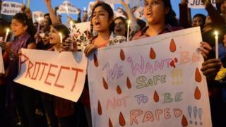 Hindistan'da protesto eylemi