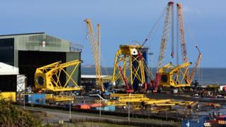 The BiFab Methil yard in Fife