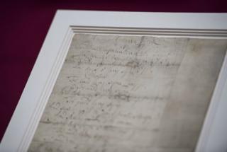 Robert Burns manuscript