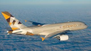 Etihad Airways plane