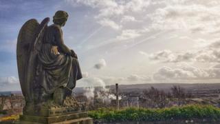 Mandi Mance took this photo from the Necropolis in Glasgow