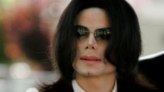 Michael Jackson, star de la musique pop.
