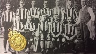 1894 Notts County FA Cup medal