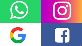 Web giant logos