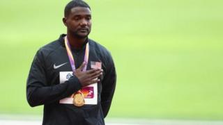 Justin Gatlin zakaran tseren duniya dan Amurka