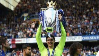 Courtois ameshinda mataji mawili ya EPL akiwa na Chelsea