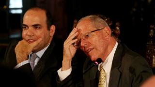 Fernando Zavala y Pedro Pablo Kuczynski