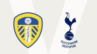 Leeds v Tottenham graphic