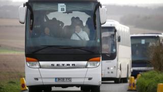 The passengers are travelling by coach from Wiltshire to Arrowe Park hospital in Wirral