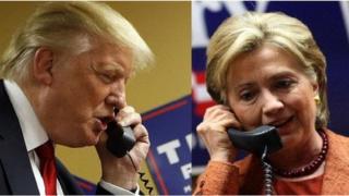 Tramp va Klinton