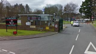Beachley Barracks in Gloucestershire