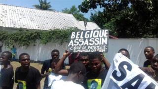 Protestataires à Kinshasa