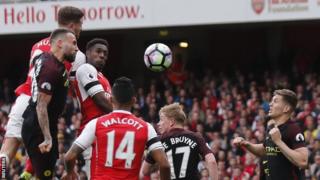 Arsenal yatoka sare ya mabao 2 na Manchester City
