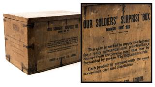 British soldiers’ surprise box – WW1
