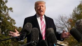 Shugaban Trump ya ce Amurka za ta goyi bayan masalaha ta hanyar samar da kasashe biyu matukar Israila da Palasdinawa sun amince.