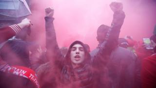 Liverpool ile Roma'nın karşı karşıya geldiği Nisan'da taraftarlar arasında olaylar çıkmıştı.