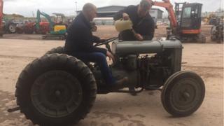 Ferguson Brown tractor