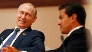 Putin y Peña Nieta