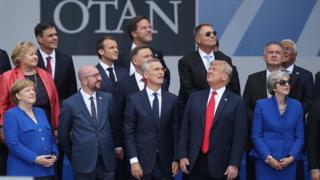 NATO zirvesi aile fotoğrafı