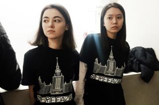 Фариза Дударова и Марина Ким