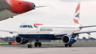 BA plane