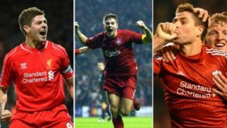 Steven Gerrard a marqué 186 buts pour Liverpool.
