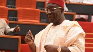 Sẹnetọ Ekweremadu n sọrọ nile asofin agba